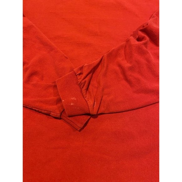 Vintage 90s Nike Air Just Do It center swoosh long sleeve t-shirt XL red - Picture 13 of 15